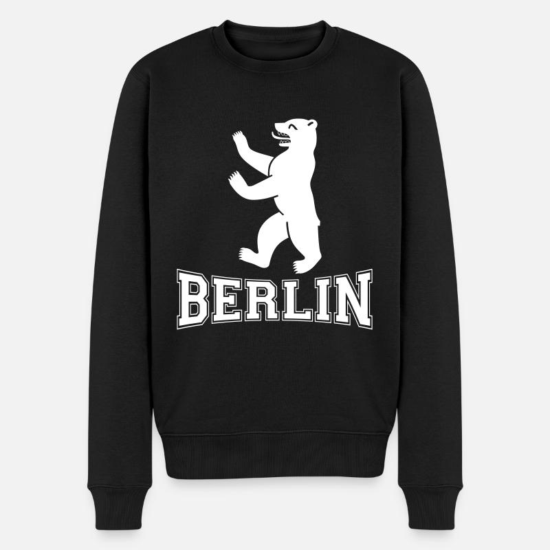 Berlin - Pull Premium bio Homme - noir