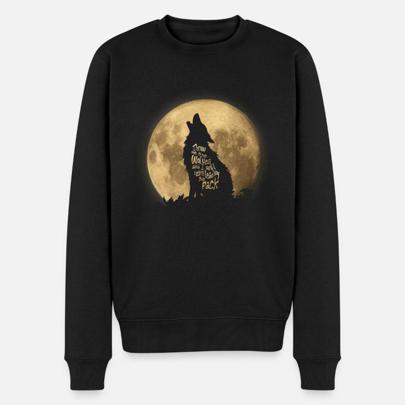 Throw me to the Wolves - Pull Premium bio Homme - noir
