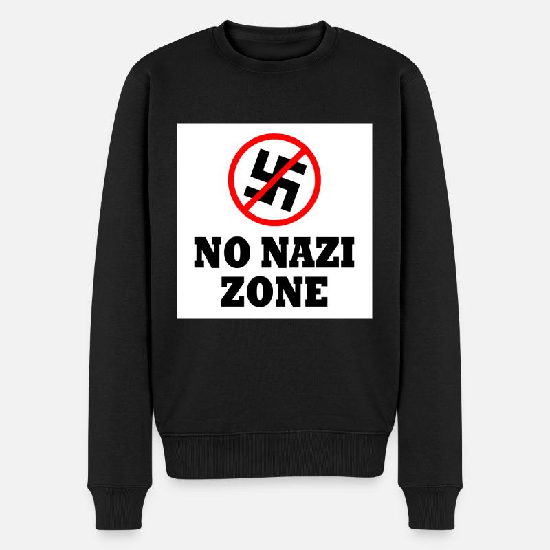 Vers la droite - Pull Premium bio Homme - noir