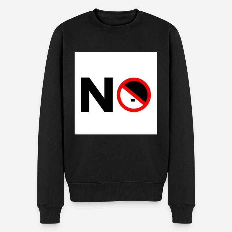 Vers la droite - Pull Premium bio Homme - noir