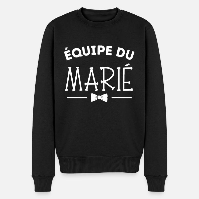 équipe du marié - Pull Premium bio Homme - noir