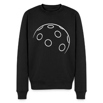 Sports Silhouettes Collection Floorball lumineux - Pull Premium bio Homme - noir - Devant - Nico (187cm)