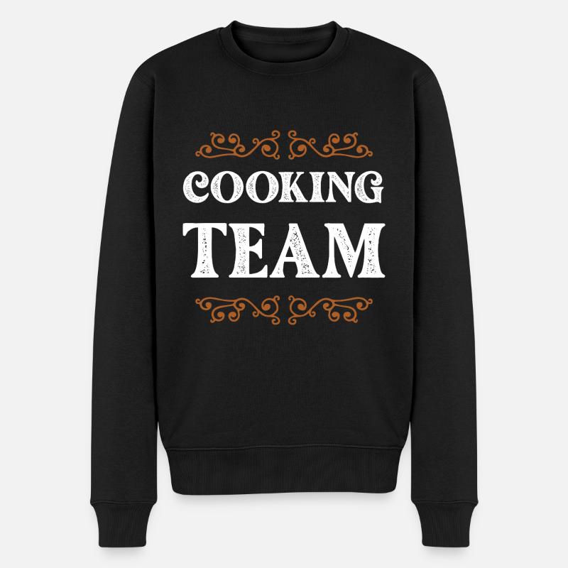 Équipe de cuisine - Pull Premium bio Homme - noir