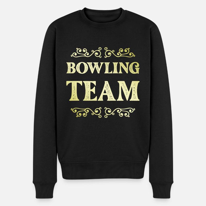 Équipe de bowling - Pull Premium bio Homme - noir