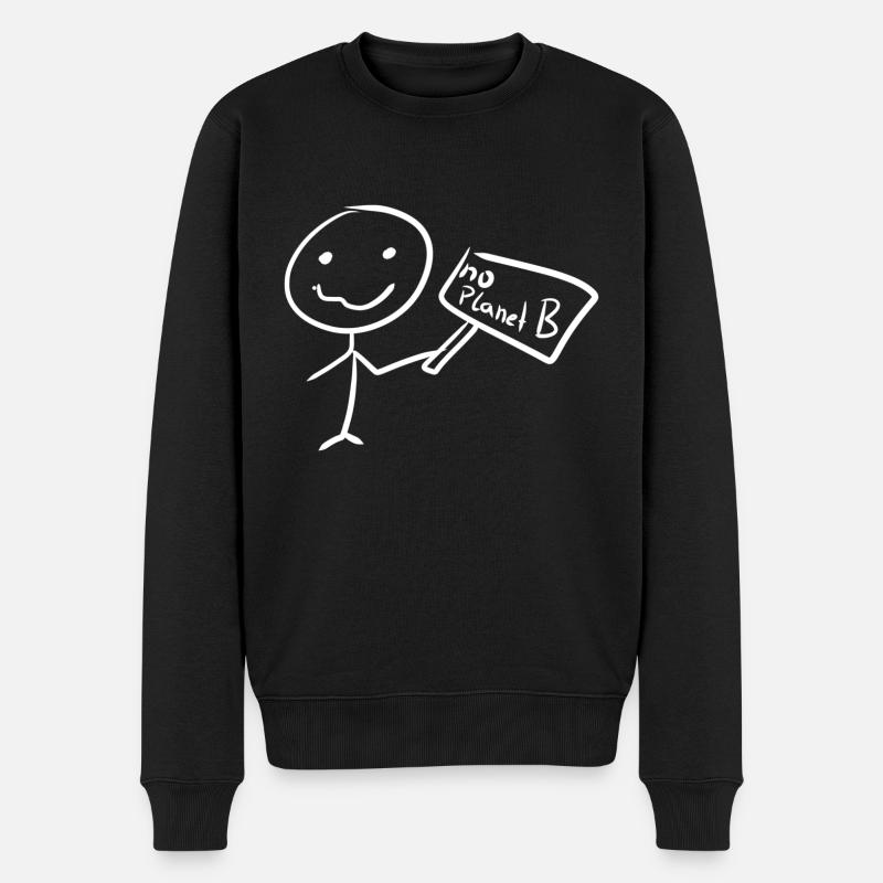 pas de planète - Pull Premium bio Homme - noir