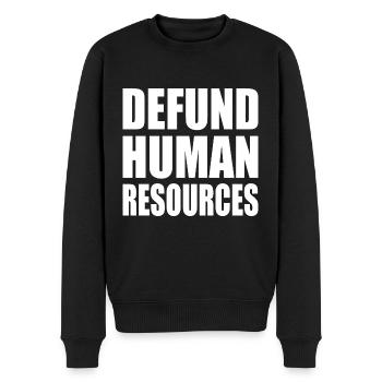 defund human resources - Pull Premium bio Homme - noir - Devant - Nico (187cm)