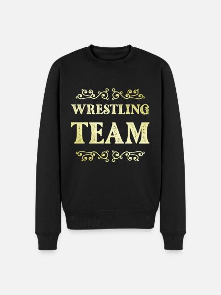 Wrestling Team - Männer Premium Bio Pullover - Schwarz