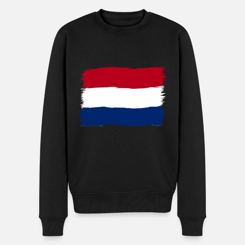 Pays-Bas - Pull Premium bio Homme - noir