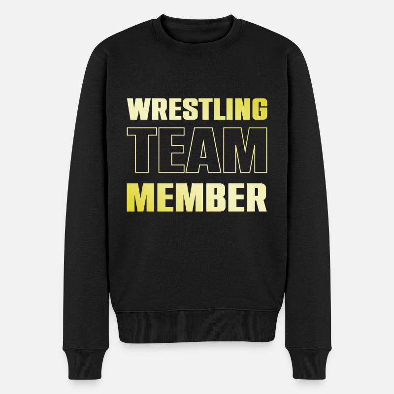 Wrestling Team - Männer Premium Bio Pullover - Schwarz
