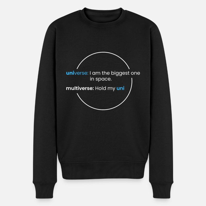 Multivers > Univers - Pull Premium bio Homme - noir