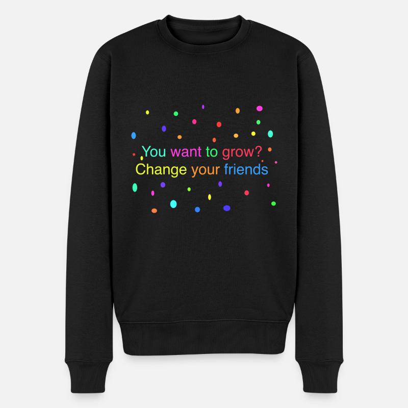 Changez d’amis - Pull Premium bio Homme - noir