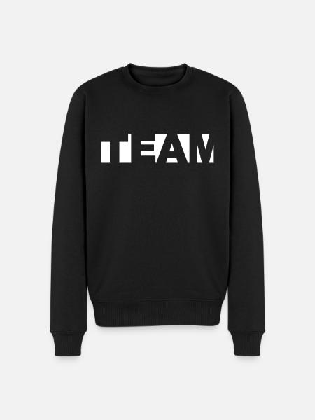 Équipe - Pull Premium bio Homme - noir