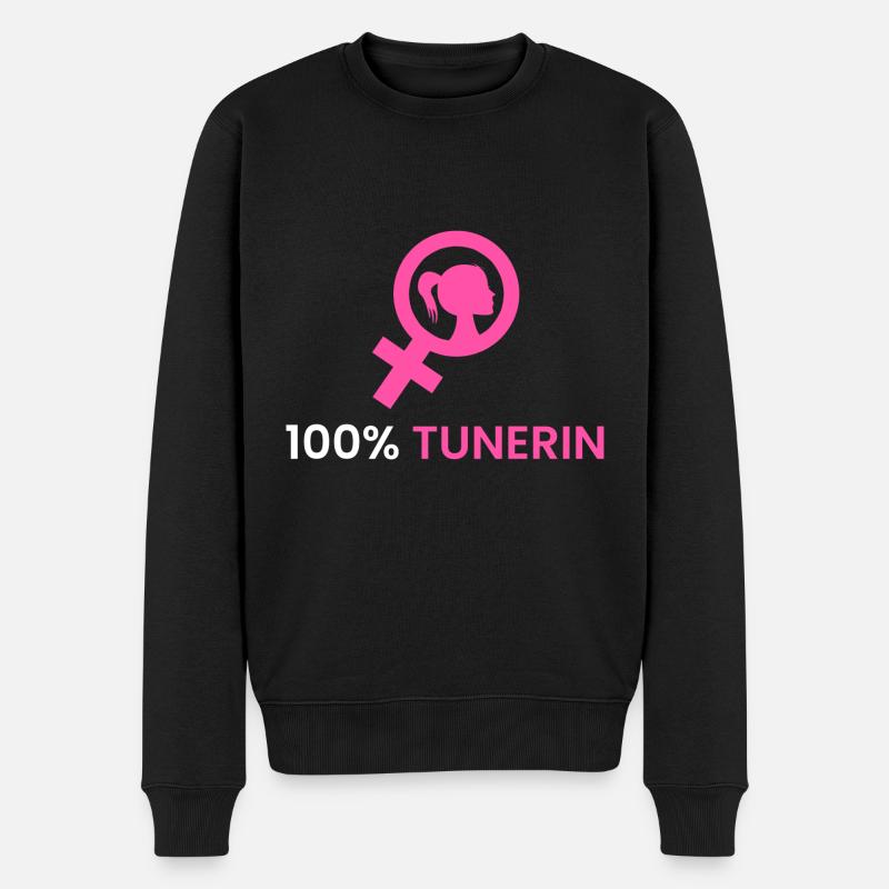 100% Tuner - Pull Premium bio Homme - noir