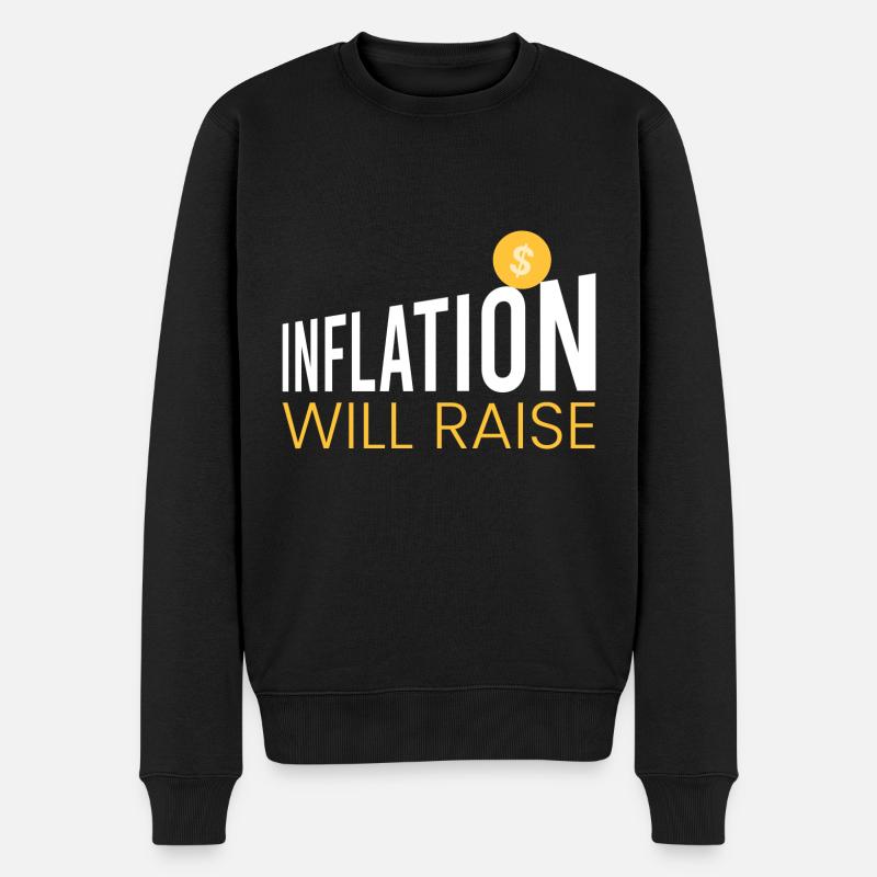 L’inflation sera la - Pull Premium bio Homme - noir