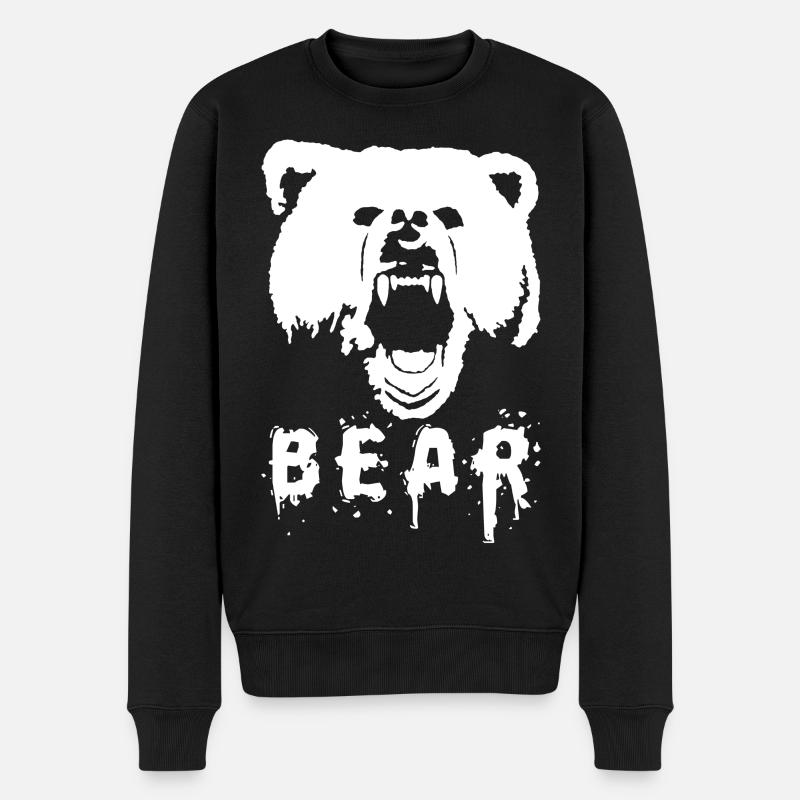 Ours - Pull Premium bio Homme - noir