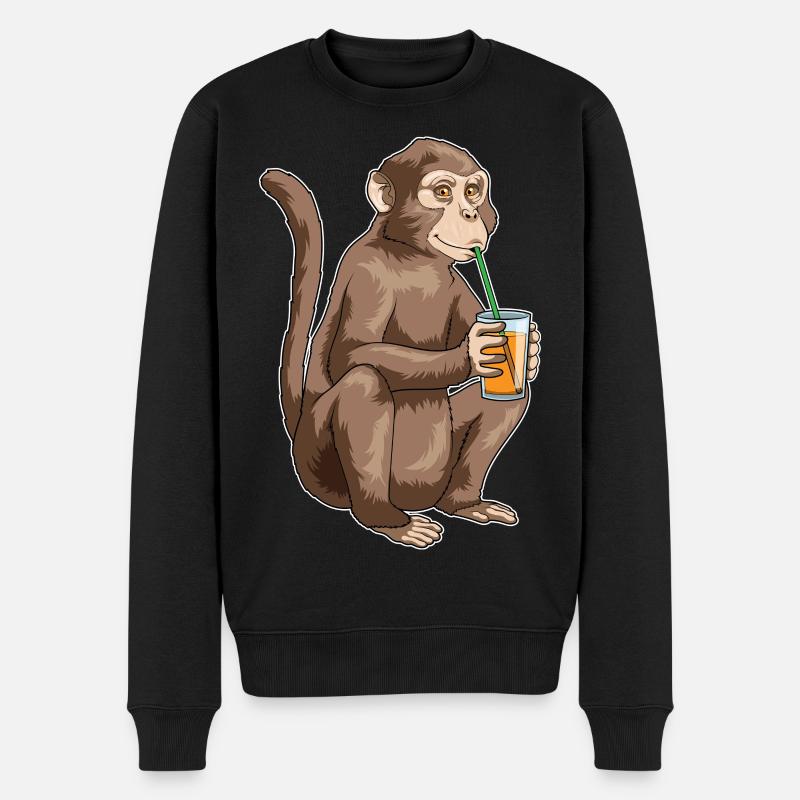 Jus de singe - Pull Premium bio Homme - noir