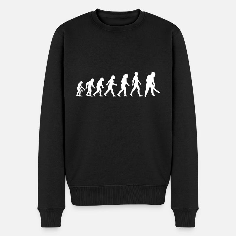 Tronçonneuse Evolution Tronçonneuse Bois - Pull Premium bio Homme - noir