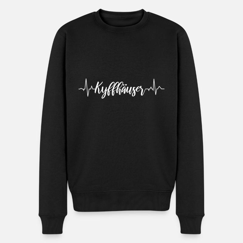 EKG Kyffhäuser - Männer Premium Bio Pullover - Schwarz