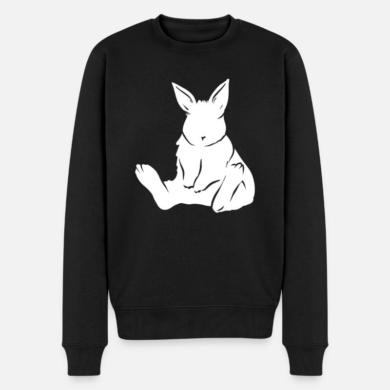 Lapin lapin lapin - Pull Premium bio Homme - noir