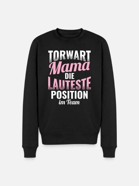 Fußball Geschenkidee Torwart - Männer Premium Bio Pullover - Schwarz