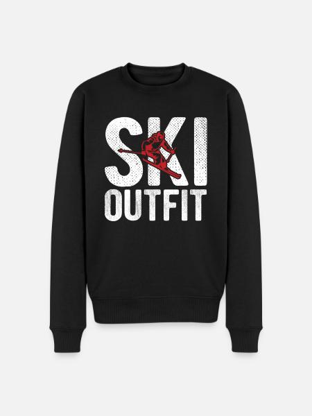 Ski Poison - Pull Premium bio Homme - noir