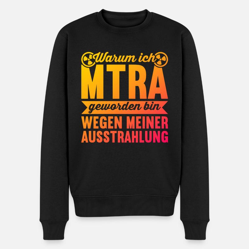 MTRA Medizinisch-Technischer Radiologie Assistent - Männer Premium Bio Pullover - Schwarz