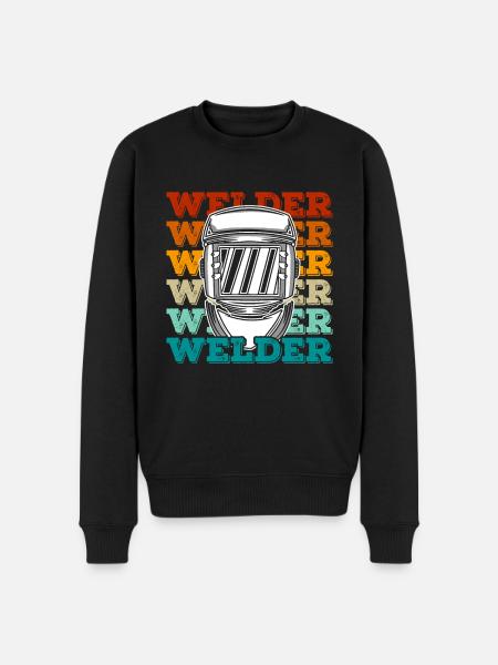 Welder Welding Welders - Men's Premium Organic Jumper - black