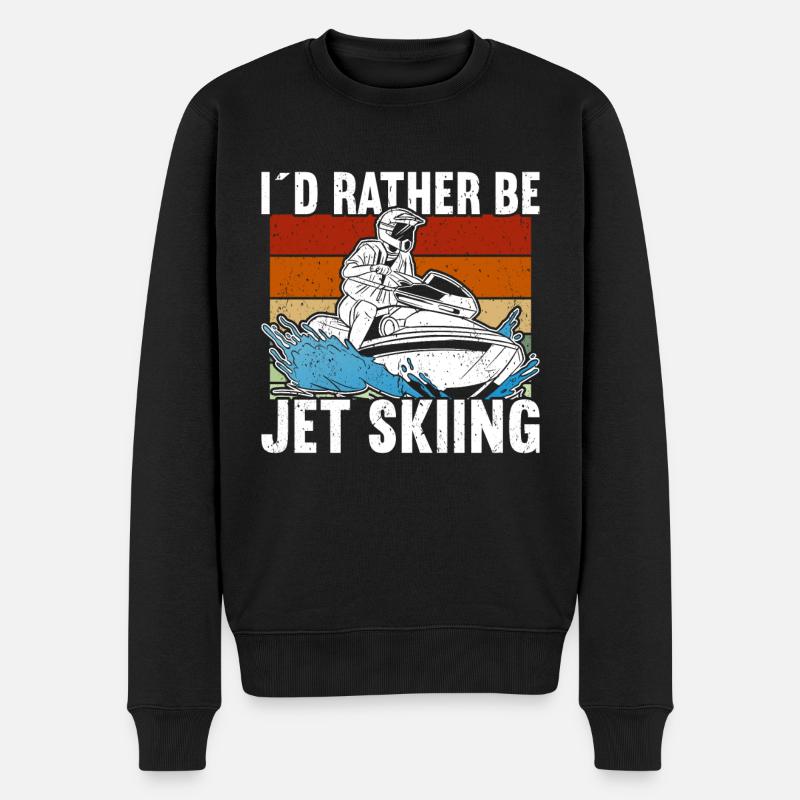 Jet Ski Jet Skiing - Pull Premium bio Homme - noir