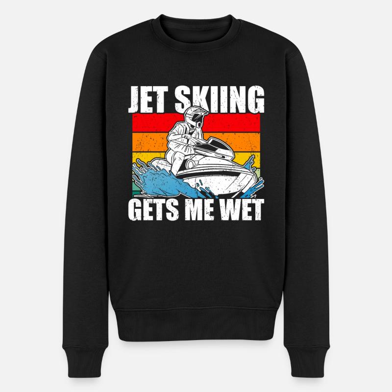 Jet Ski Jet Skiing - Pull Premium bio Homme - noir