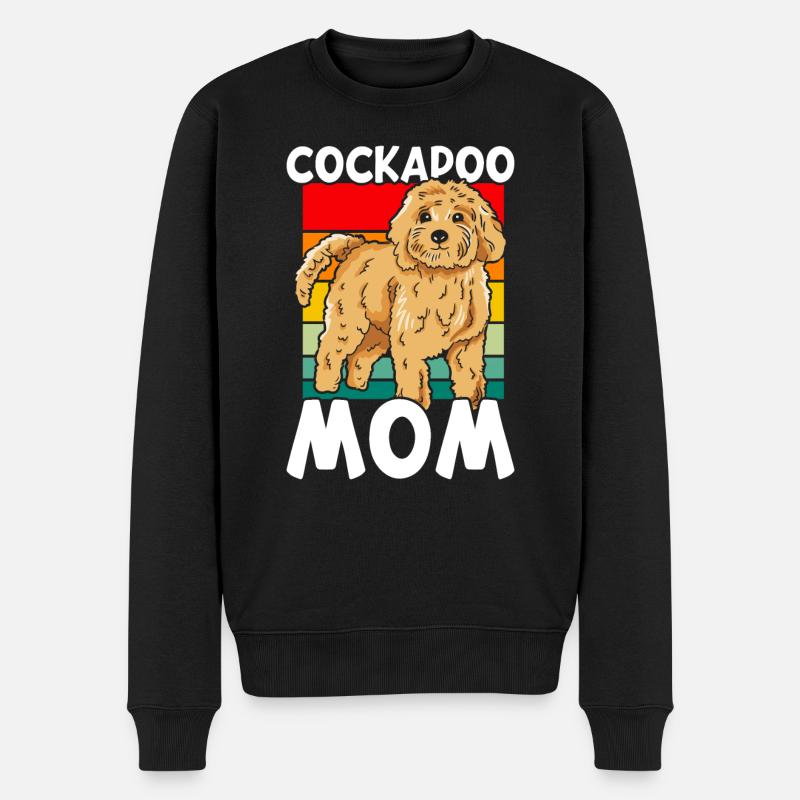 Cockapoo Hund - Männer Premium Bio Pullover - Schwarz