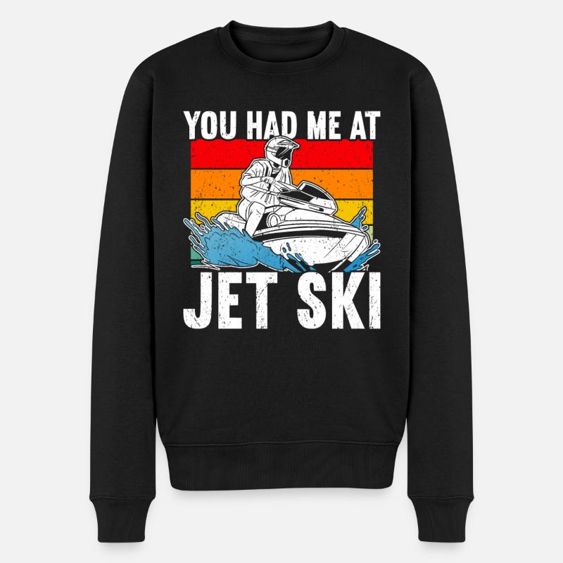 Jet Ski Jet Skiing - Pull Premium bio Homme - noir