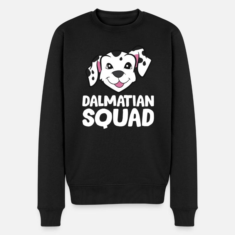 Dalmatiens - Dalmatian Squad - Pull Premium bio Homme - noir