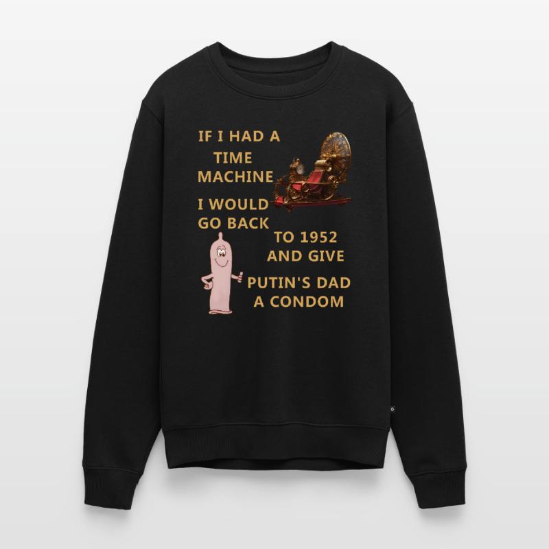 SI J’AVAIS UNE MACHINE À REMONTER LE TEMPS... Pull Premium bio Homme