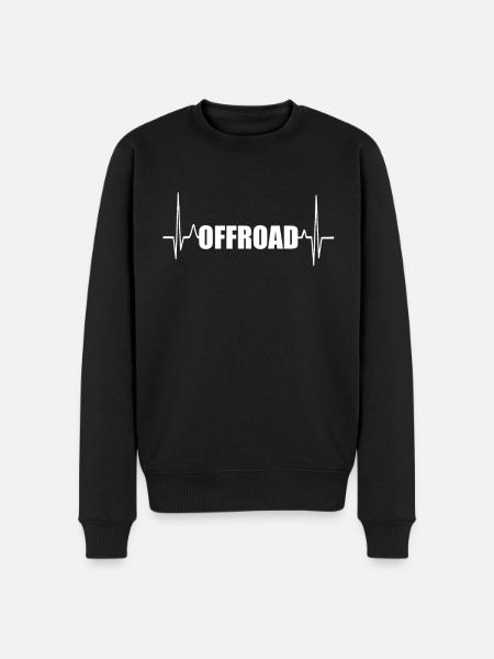 Offroad - Men's Premium Organic Jumper - black