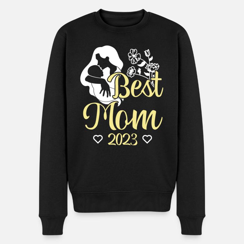 Maman sera 2023 - Pull Premium bio Homme - noir