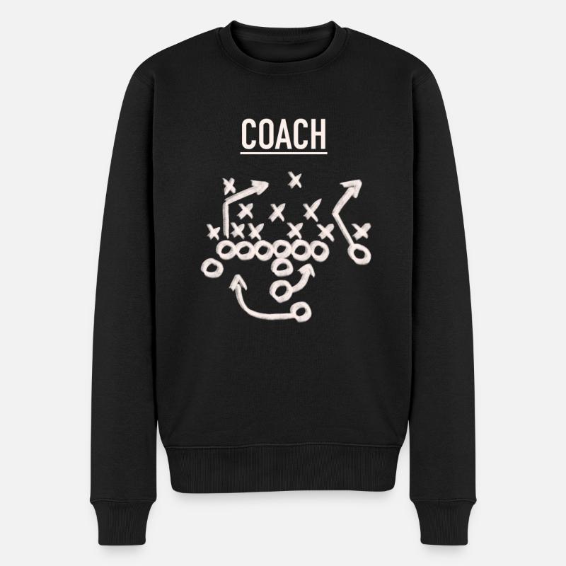 Football américain - Pull Premium bio Homme - noir