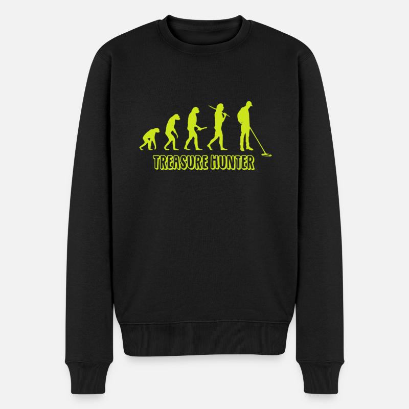 Detectorists Evolution - Men's Premium Organic Jumper - black