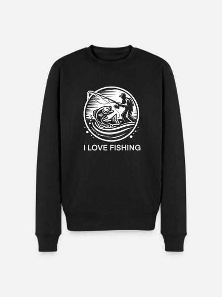 J’adore la pêche - Pull Premium bio Homme - noir