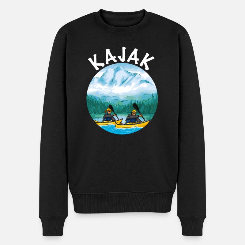 Kayak - Pull Premium bio Homme - noir