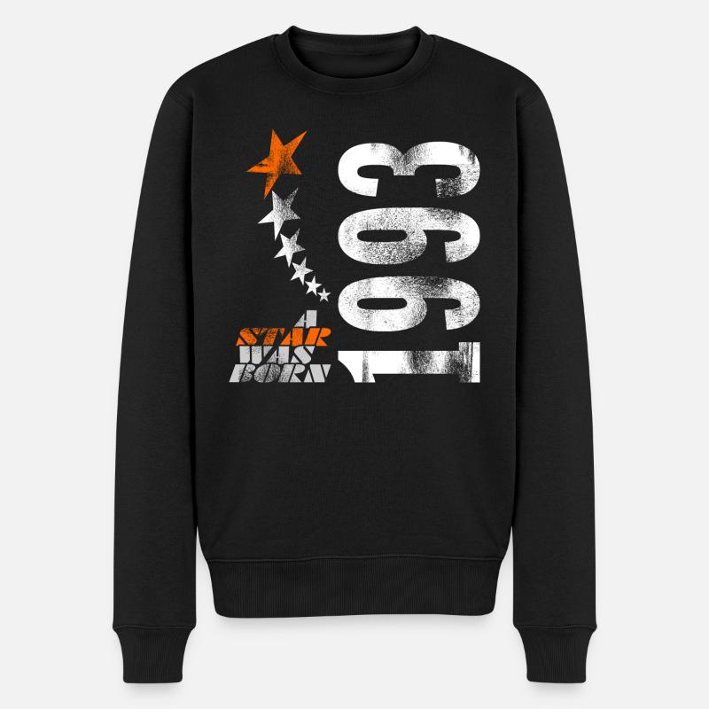 30e anniversaire - Pull Premium bio Homme - noir