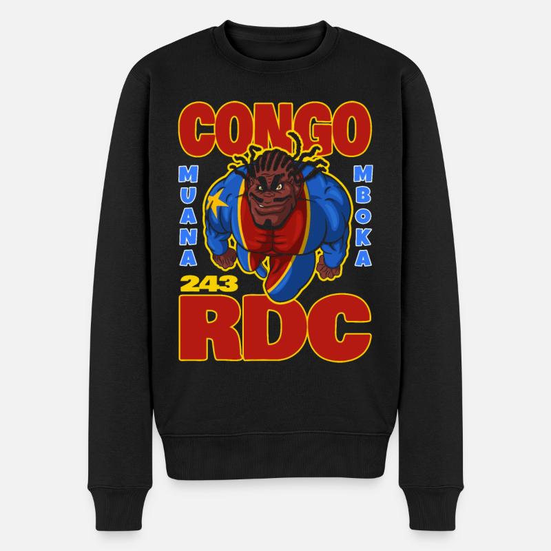 243 RDC - Pull Premium bio Homme - noir