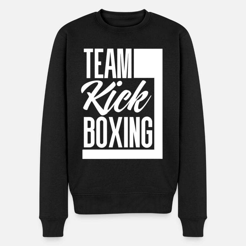 Team Kickboxing Kickboxen - Pull Premium bio Homme - noir