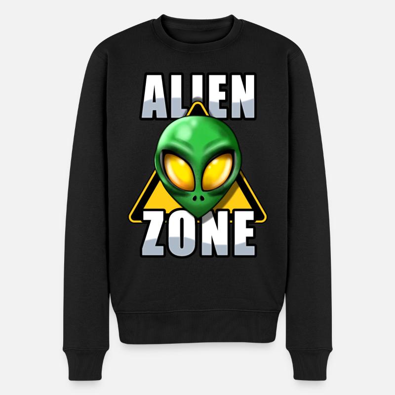 Zone extra-terrestre - Pull Premium bio Homme - noir