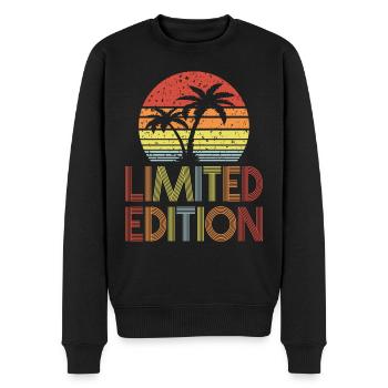 Édition limitée - Pull Premium bio Homme - noir - Devant - Nico (187cm)
