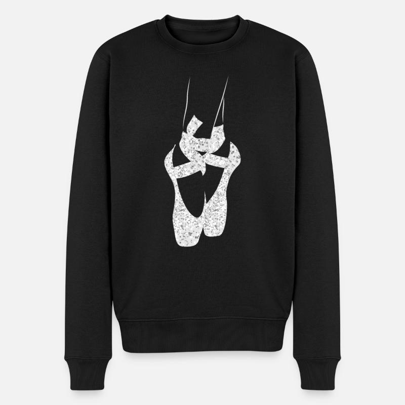 Chaussures de ballet pointes ballerines - Pull Premium bio Homme - noir