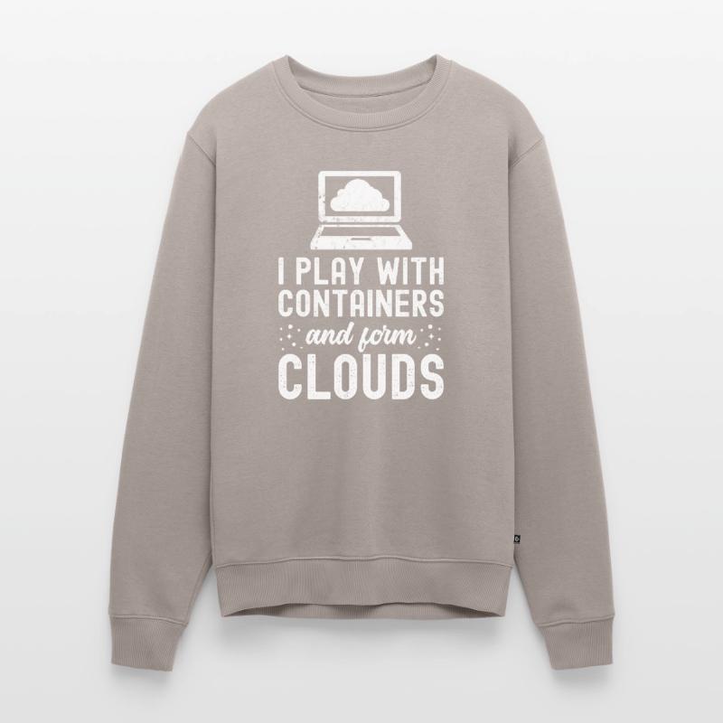 Cloud Computing Informatik Computer Programmierer Männer Premium Bio Pullover