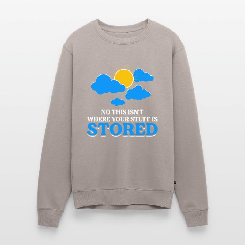 Cloud Computing Informatik Computer Programmierer Männer Premium Bio Pullover