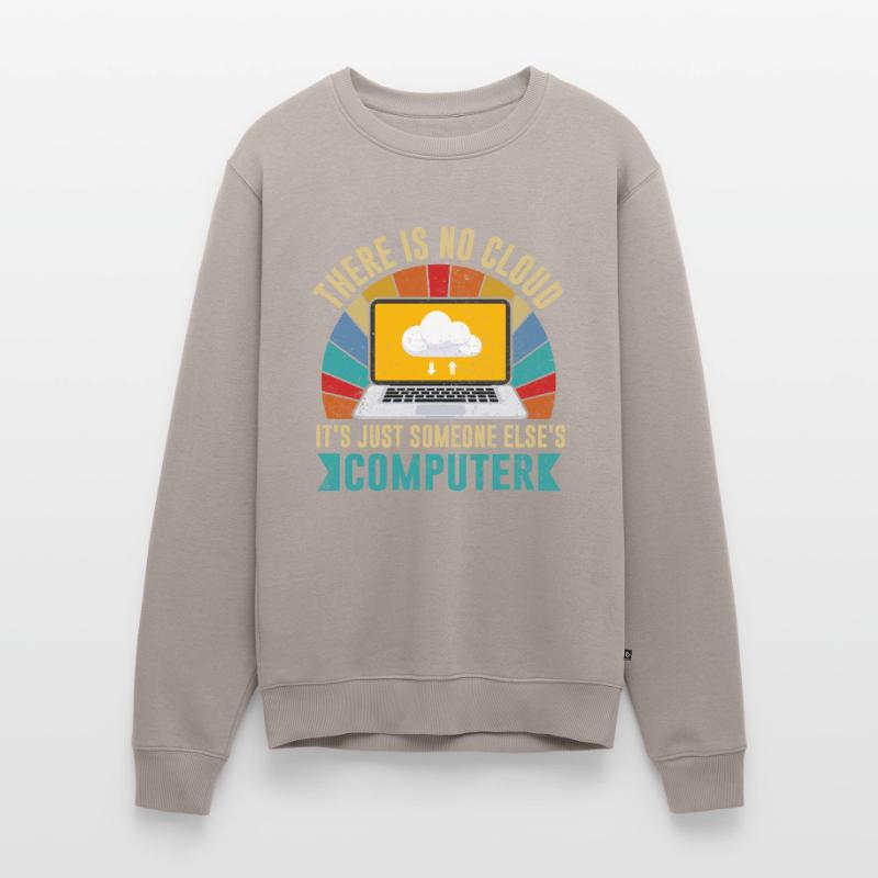 Cloud Computing Informatik Programmierung Dev Männer Premium Bio Pullover