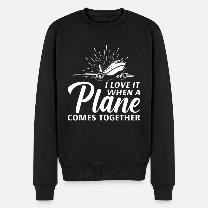 Pilote - Pull Premium bio Homme - noir