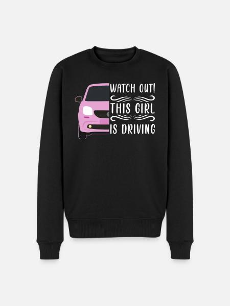 Driving licence test Driving test - Men's Premium Organic Jumper - black